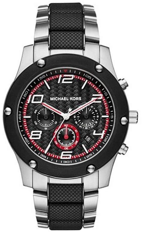 michael kors mk8474 men's watch b235|Michael Kors Caine Chronograph Black Dial Men's Watch .